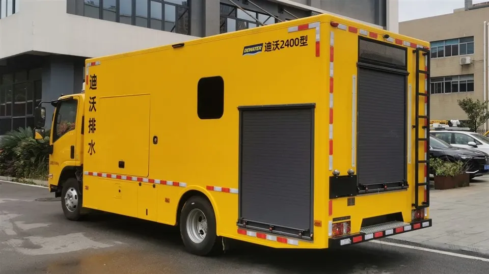 Drought Relief Drainage Pump Truck